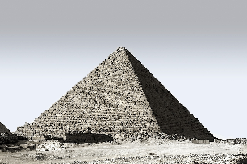 Pyramids of Giza in Egypt